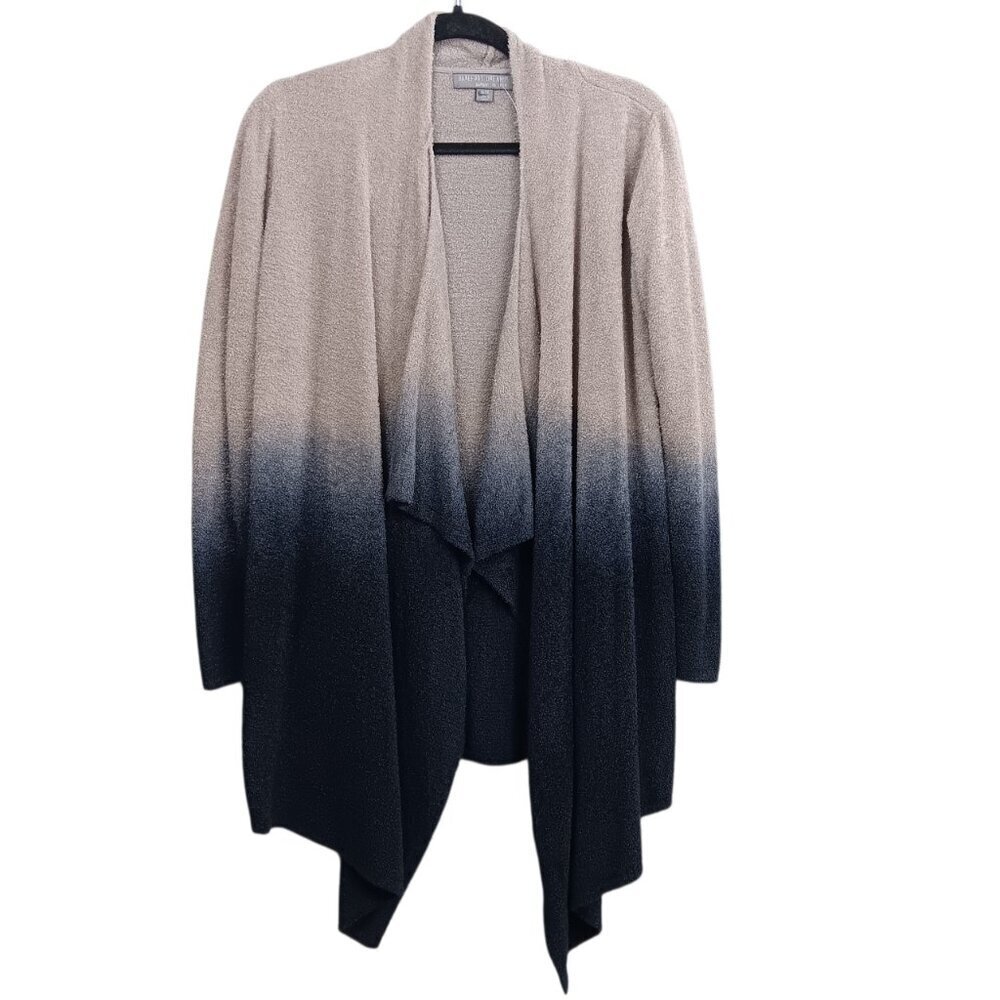 BAREFOOT DREAMS Women's Bamboo Chic Lite Calypso Knit Wrap Cardigan S/M Ombre